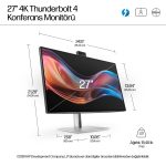 HP S7 Pro 727pm 4k Conf Mntr (8K135AA)