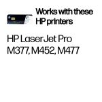 HP 410a Black Laserjet Toner Cartridge (CF410A)