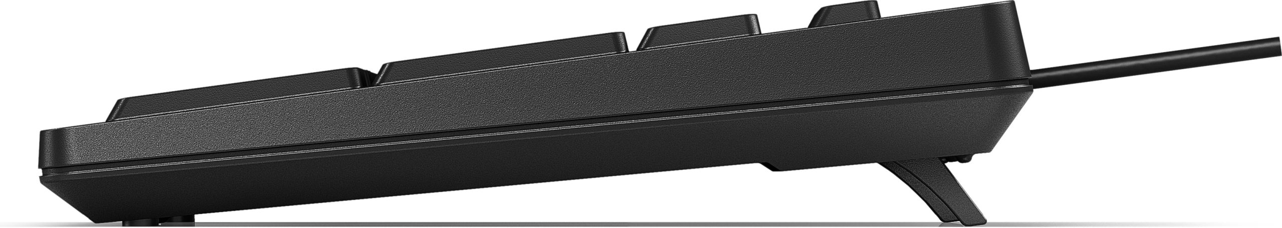 HP 125 Wired Keyboard - Compatible with Windows 10, Desktop PC, Laptop, Notebook USB Plug and Play Connectivity, Easy Cleaning 1YR WTY - Image 2
