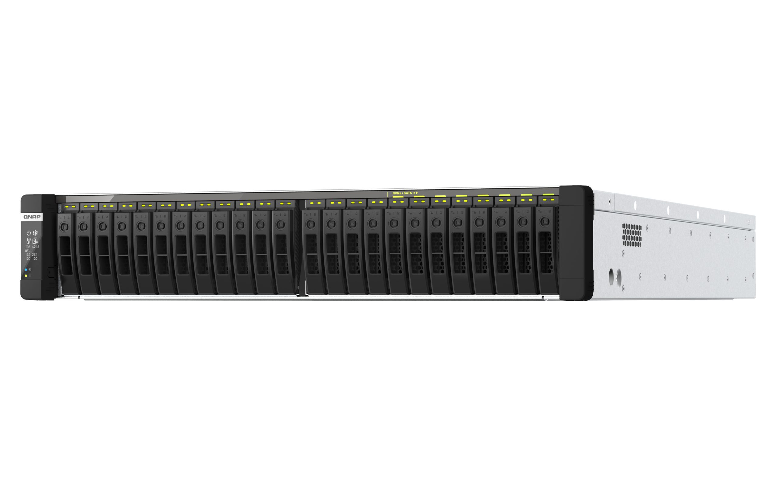 QNAP TDS-h2489FU-4314-128G,24-Bay all-flash U.2 NVMe PCIe Gen4 dual-processor NAS, 2 x Intel Xeon Silver 4314 processor, 128GB RDIMM ECC DDR4 RAM, 5 Yrs WTY - Image 2
