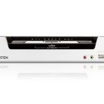 Aten Desktop Kvmp Switch 2 Port Single Display Hdmi W/ Dolby Hd Audio, 2x Custom Kvm Cables Included, 2x Usb Port, Selection Via Front Panel (CS1792-AT-U)