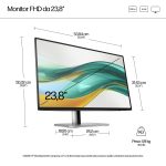 HP S5 Pro 23.8in Fhd 524pf Monitor (9D9L6UT)