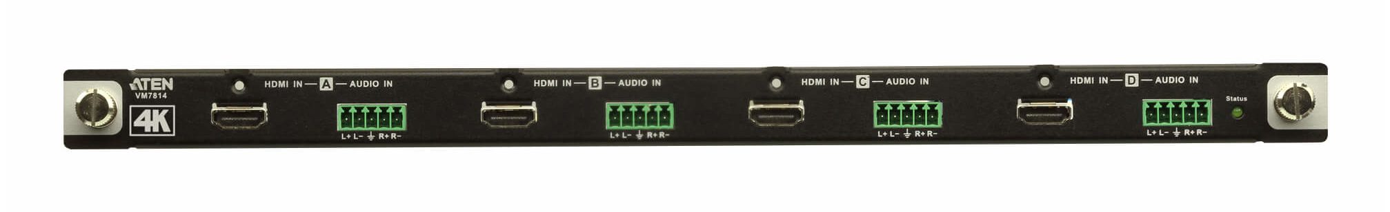 Aten VM7814 4 Port HDMI 4K Input Board for VM1600A/VM3200, Superior video quality, Audi-enabled, stereo audio can be embeded, Cable Quality Tester - Image 2
