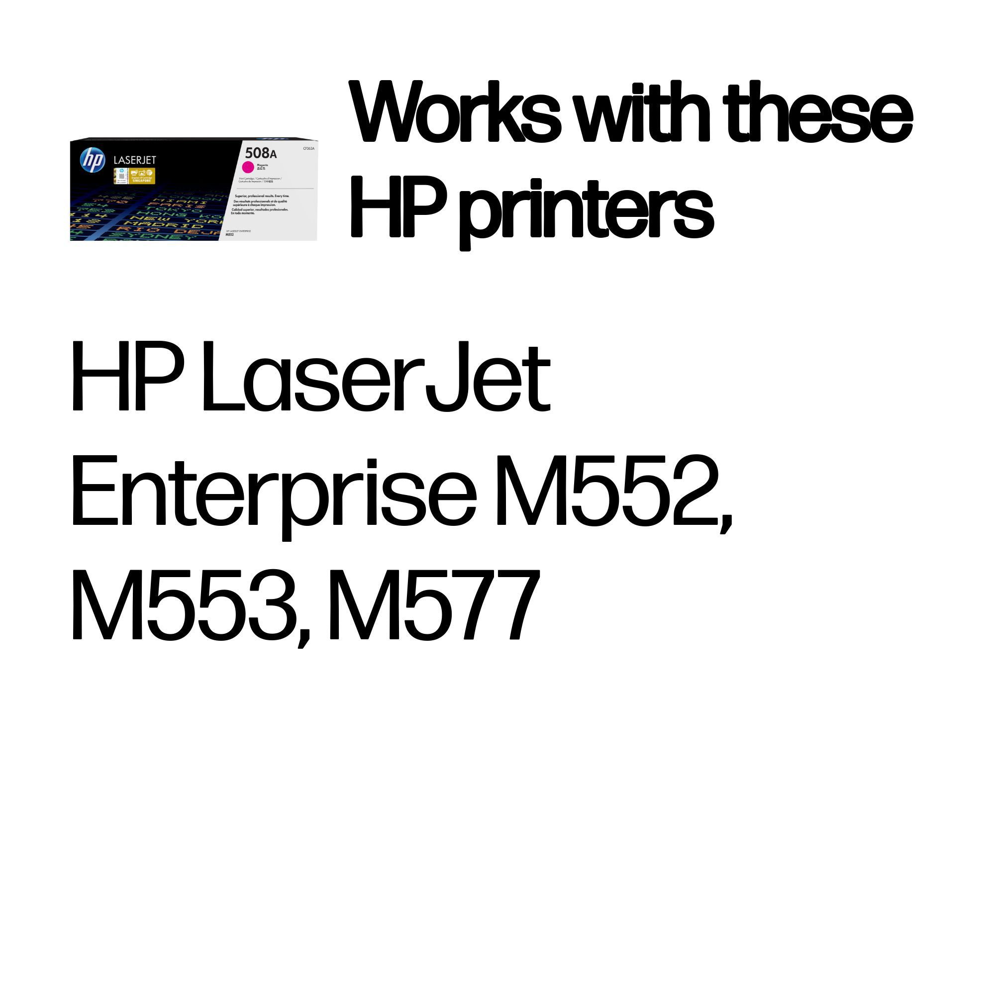 508A MAGENTA LJ TONER CART-CF363A. - Image 2