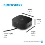 HP Usb-c/a Universal Dock G2 (5TW13AA)