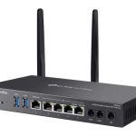 TP-Link Omada Ax3000 Wi-fi 6 Gigabit Desktop Dsl Gateway, 574mbps@2.4ghz + 2402mbps@5ghz(he160), Vdsl2 35b 350/60, Voip (DR3650V)