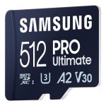 Samsung (pro Ultimate) 512gb Micro Sd Card With Adapter, Cl10, 200r/130w Mb/s, 10yr Wty (MB-MY512SA/WW)