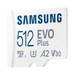 Samsung (evo Plus) 512gb Micro Sd Card With Adapter, Cl10, Up To 160r Mb/s, 10yr Wty (MB-MC512SA/APC)