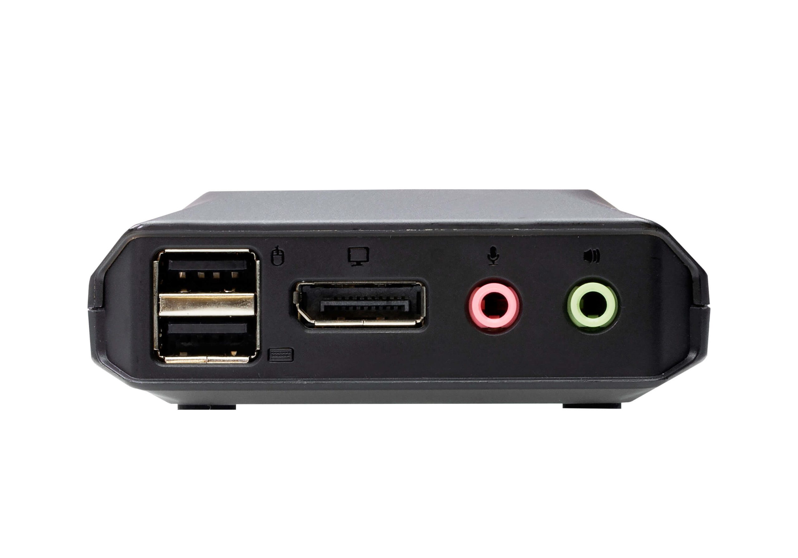 Aten 2-Port USB-C DisplayPort Hybrid Cable KVM Switch - Image 2