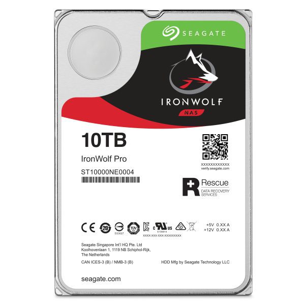 SEAGATE IRONWOLF NAS PRO INTERNAL 3.5" SATA DRIVE, 10TB, 6GB/S, 7200RPM - Image 5