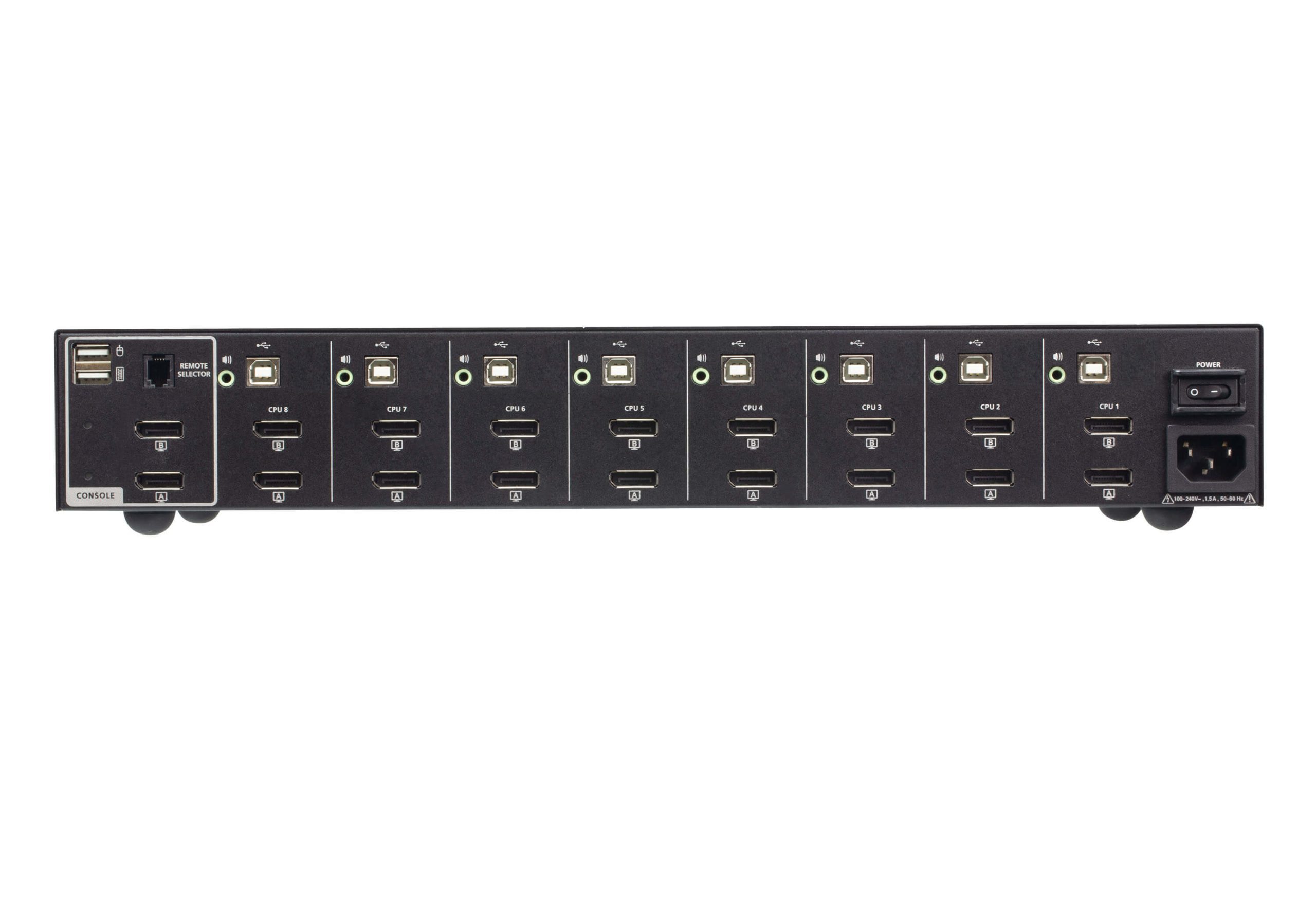ATEN 8-PORT USB DP DUAL DISPL AY SECURE KVM SWITCH (PSD PP V4.0 COMPLIANT) - Image 2
