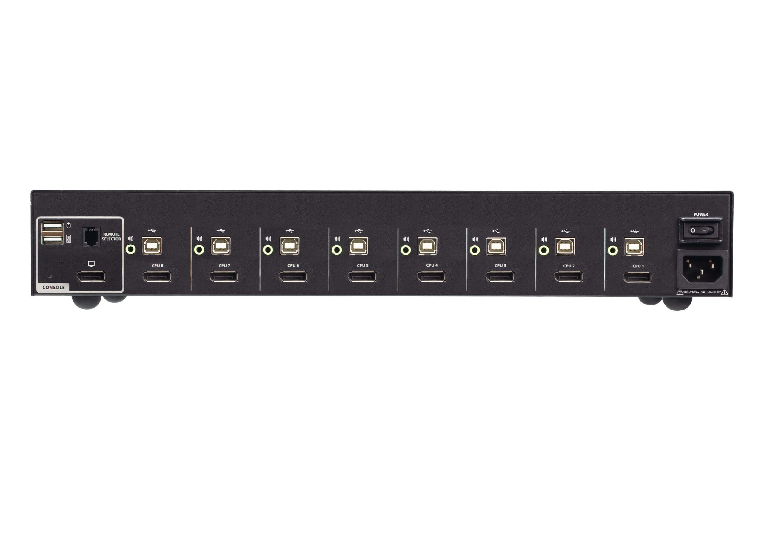 ATEN 8-PORT USB DISPLAYPORT SECURE KVM SWITCH (PSD PP V4.0 COMPLIANT) - Image 2