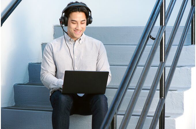 H2000 USB-C Over-Ear Headset - Image 16