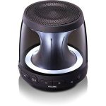 LG PH1 Bluetooth Speaker (BLACK)- LED Mood Lighting, Speaker Phone, Aux in, Built in Microphone