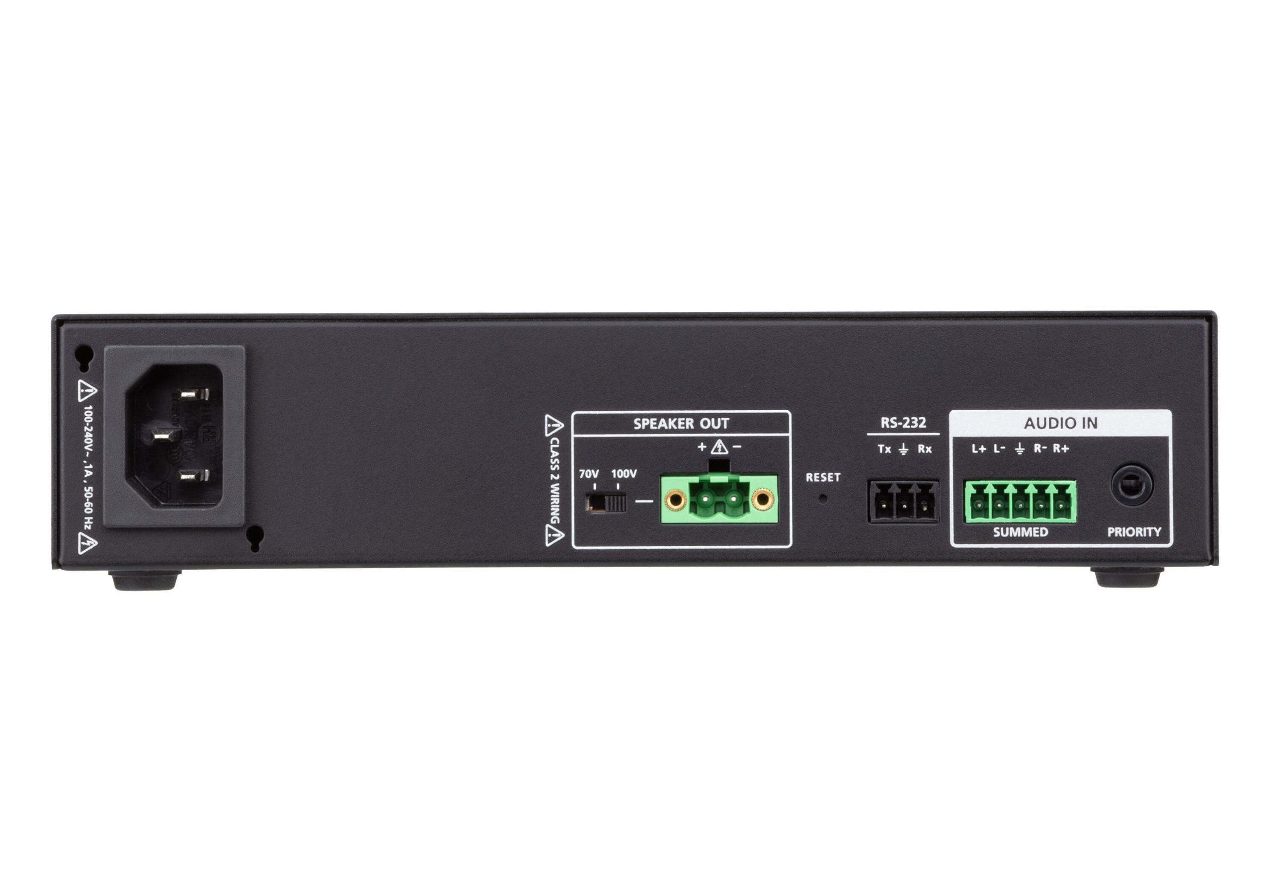 ATEN 60W COMPACT HIGH IMPEDANCE MONO POWER AMPLIFIER WITH 2-BAND EQUALISER - Image 2