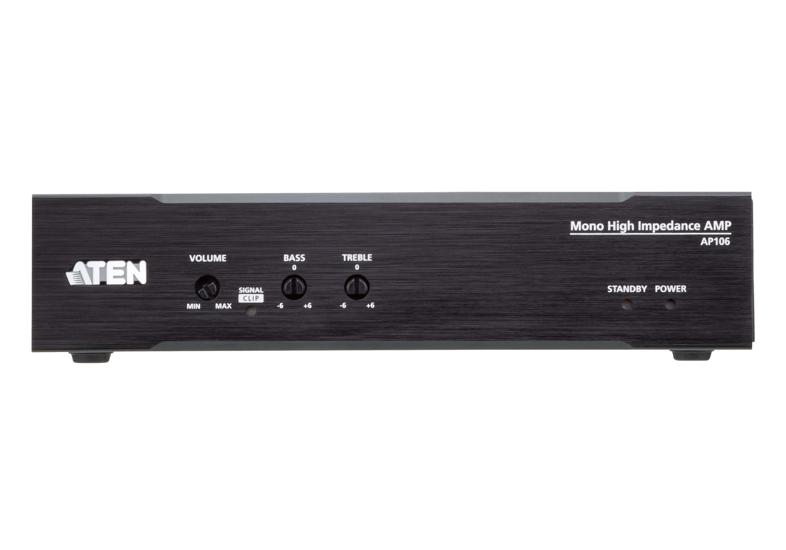 ATEN 60W COMPACT HIGH IMPEDANCE MONO POWER AMPLIFIER WITH 2-BAND EQUALISER - Image 3