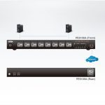 Aten 8 Port 1u 10a Smart Pdu With Bank Level Metering And Outlet Control, 8xc13 Outlets (PE6108G-ATB-G)