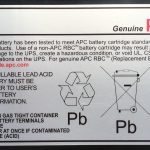 APC Replacement Battery Cartridge 5 (RBC5)