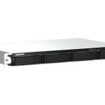 QNAP 4-bay 1u Short Depth 12″ Rackmount Nas, Intel Celeron N5105/n5095 Quad-core, Burst Up To 2.9 Ghz; 8gb, 2×2.5gbe,2xm.2 2280, 3y Wty ( No Rail ) (TS-464EU-8G)