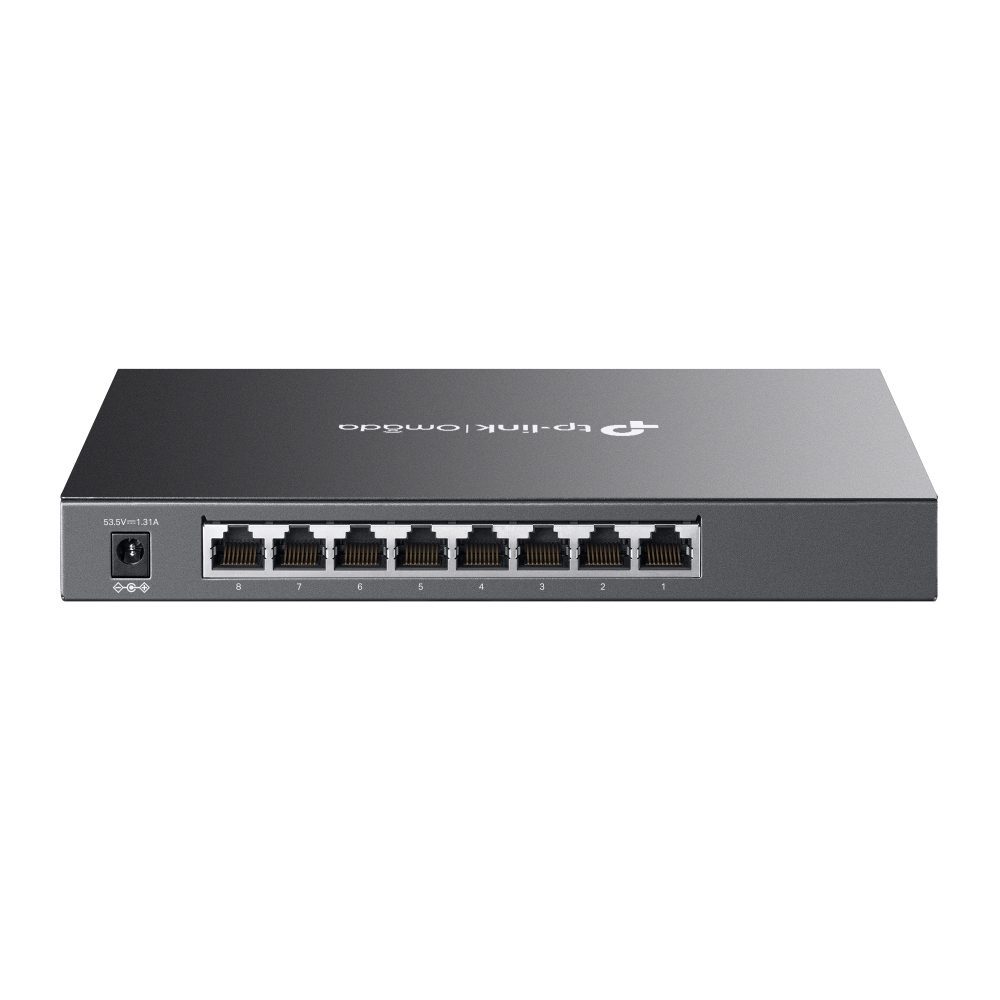 TP-Link SG2008P JetStream 8-Port Gigabit Smart Switch with 4-Port PoE+ Fanless Support Omada SDN, 802.1p CoS/DSCP QOS and IGMP Snooping - Image 2