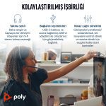 Poly Bw 3220 Stereo Usb-c Hs +usb-c/a (8X228AA)