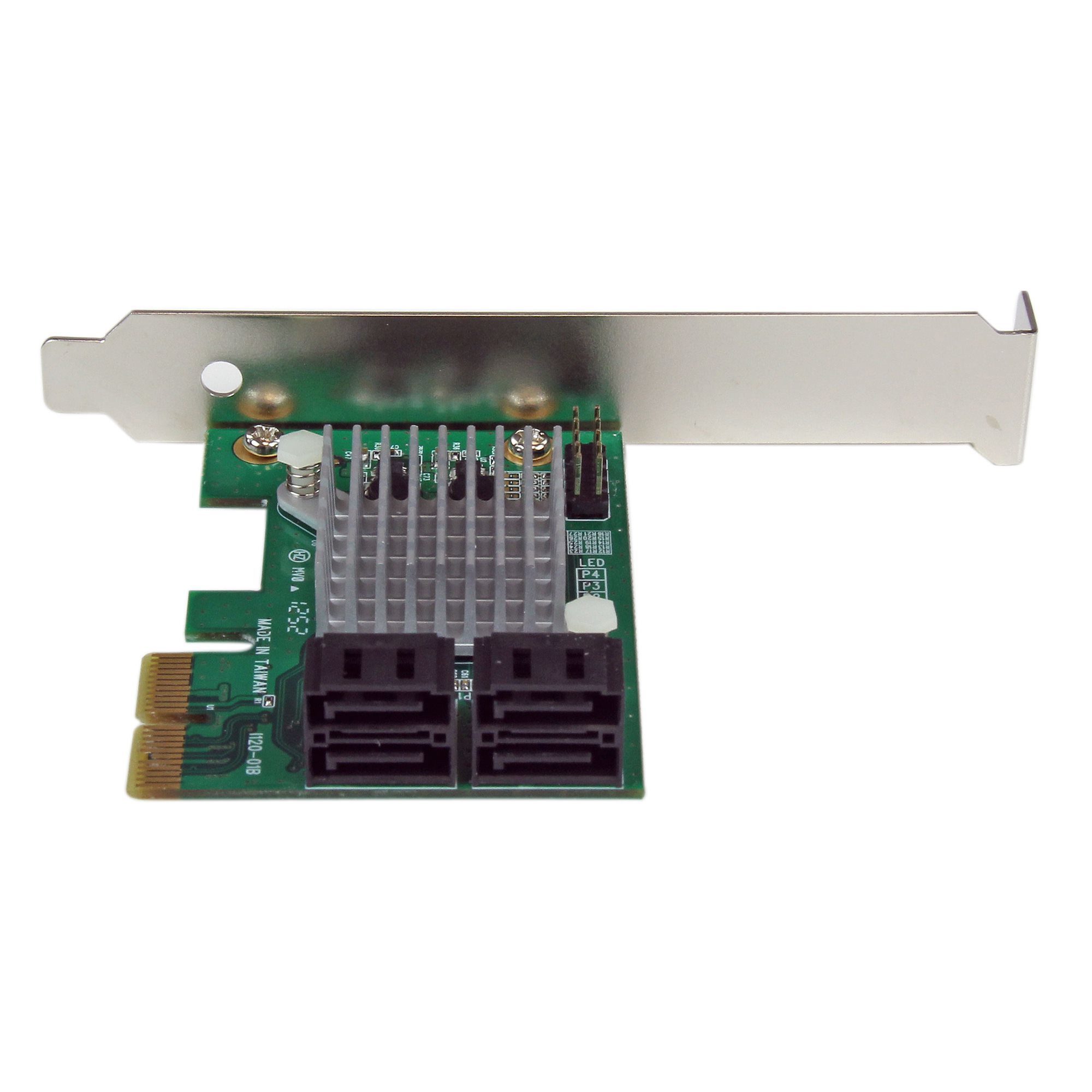 4 Port PCIe SATA III Controller Card. - Image 6