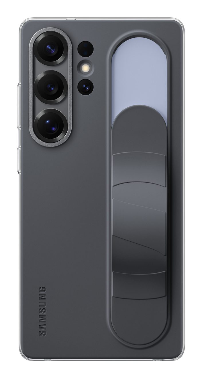 S25 ULTRA STANDING GRIP CASE BLACK - Image 3