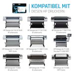 HP 72b 130ml Matte Black Designjet Ink – T770 / T790 / T795 / T1200 / T1300 / T2300 (3WX06A)