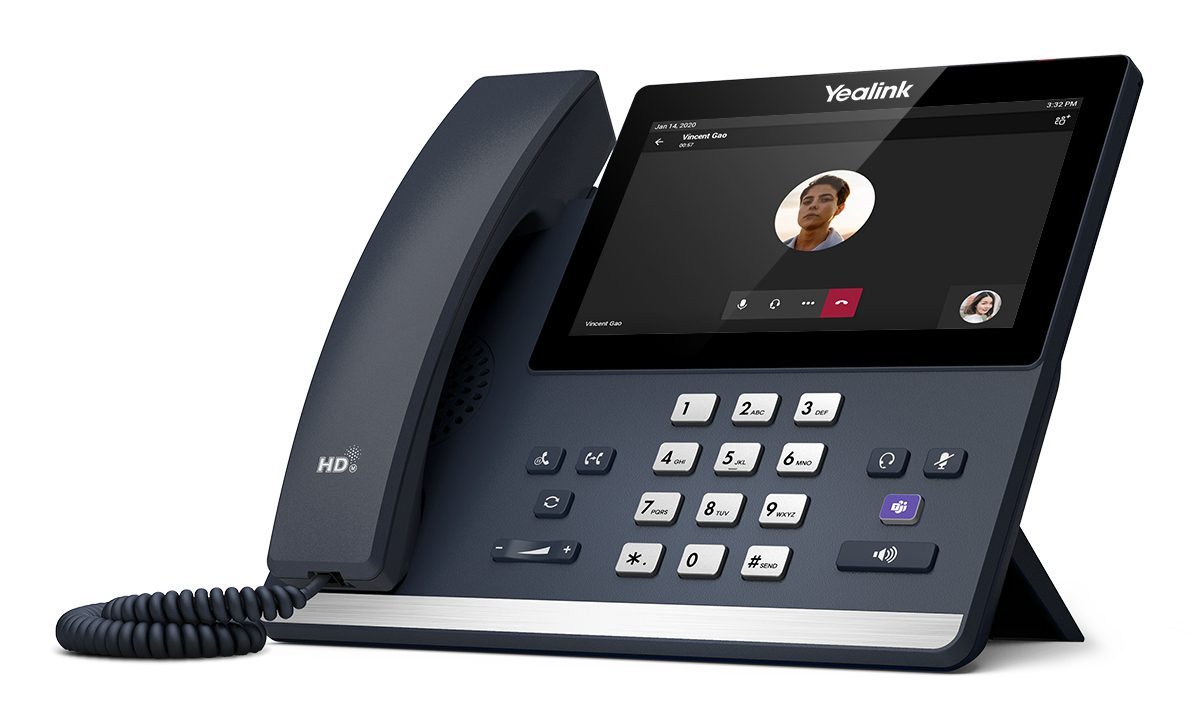 YEALINK (MP56) DESKTOP PHONE WITH HANDSET, 7" TOUCH SCREEN, MS TEAMS 2nd GEN - Image 3
