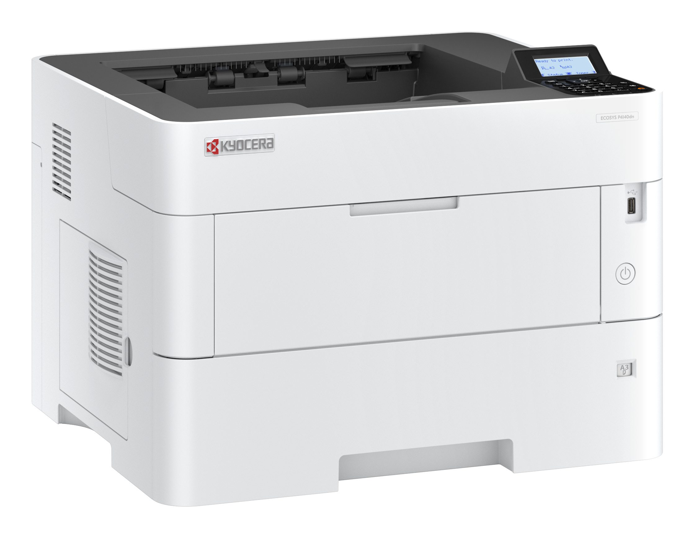 KYOCERA ECOSYS SFP P4140DN A3 MONO LASER PRINTER (40PPM), 2YR ONSITE - Image 2