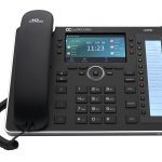 AudioCodes 445hd Ip Poe Phone 2x Gbe, 4.3″ Clr Screen, 18 Programmable Keys – Black (IP445HDEG)