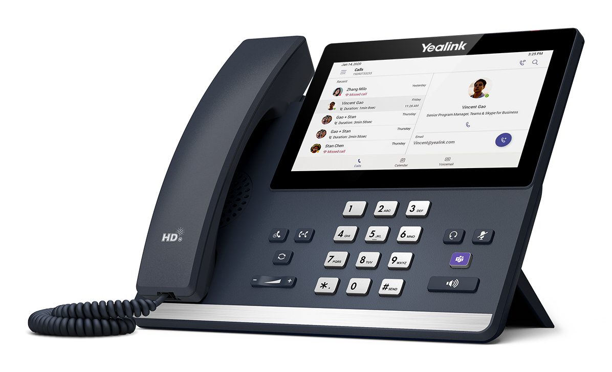 YEALINK (MP56) DESKTOP PHONE WITH HANDSET, 7" TOUCH SCREEN, MS TEAMS 2nd GEN - Image 4