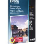 Epson Matte Paper Heavyweight A3 167gsm 50 Sheet (C13S041261)