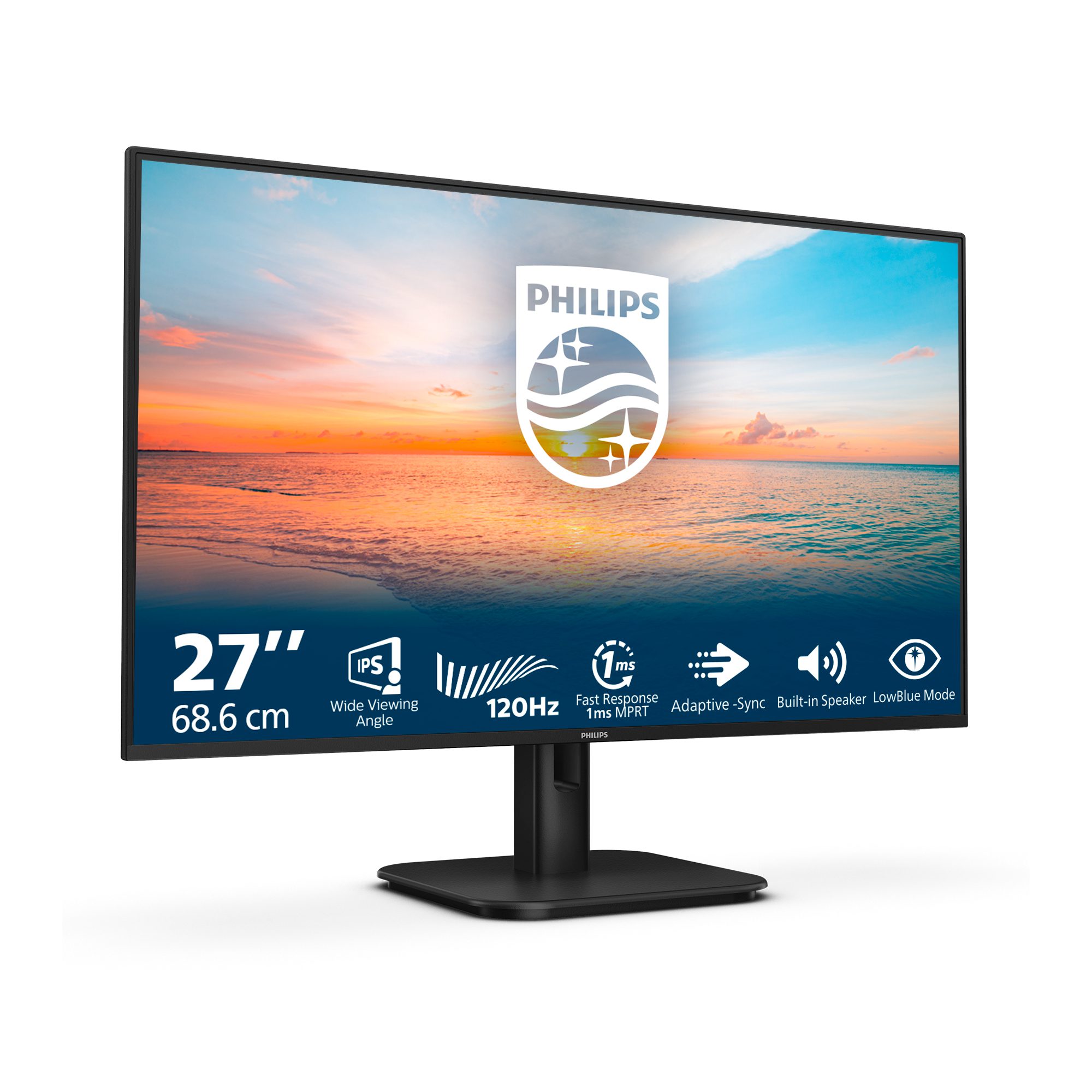 PHILIPS 27in E LINE MONITOR 100hz WITH D - Image 2