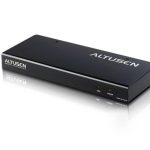 Aten Dual Hdmi Usb Kvm Console Station For Selected Aten Knxxxx Kvm Over Ip Series, Supports Full Hd With Small Form Factor Design For 0u Rack Space (KA8288-AX-U)