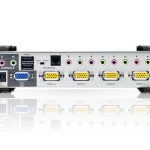 Aten 4 Port Usb Kvmp Vga Switch With Audio (CS1734AC-AT)