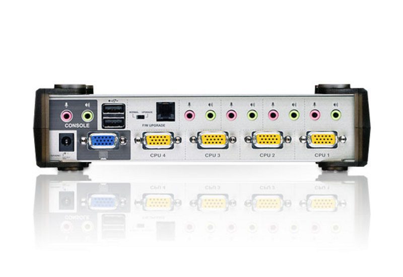 ATEN 4 PORT USB KVMP VGA SWITCH WITH AUDIO - Image 2