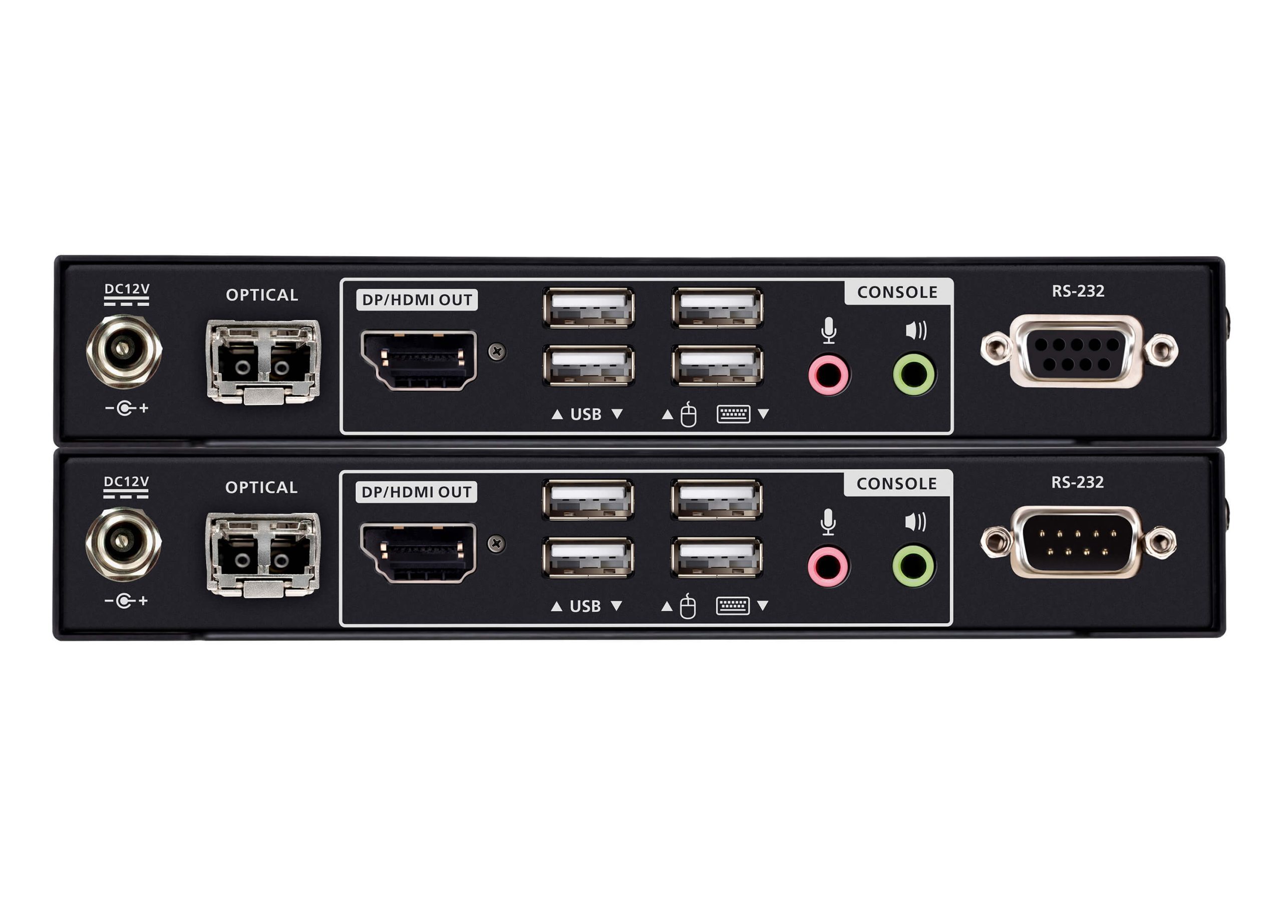 ATEN USB TRUE 4K DISPLAYPORT/HDMI OPTICAL KVM EXTENDER (TRUE 4K @ 10 KM) - Image 4