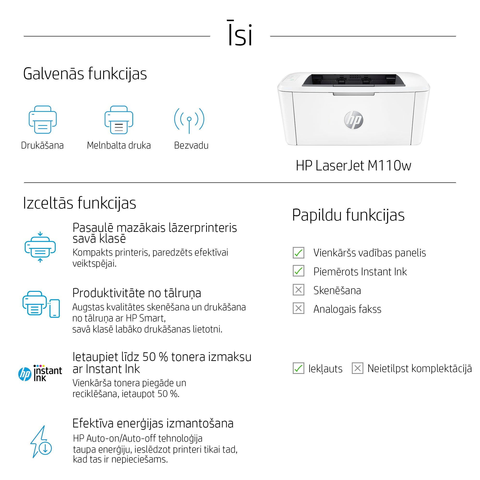 LASERJET M110W TRAD PRNTR - Image 34