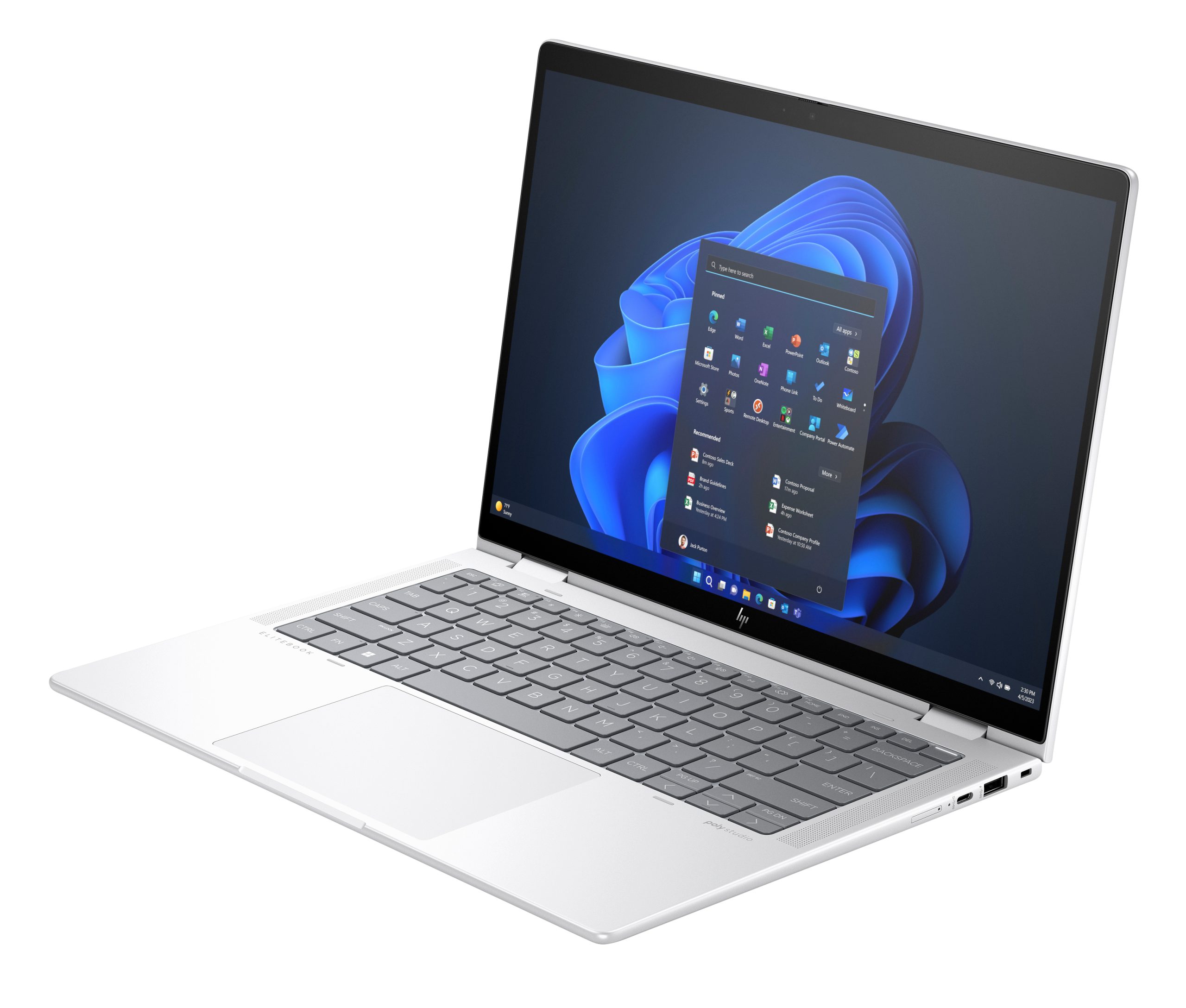HP X360 1040 G11 U7-155H 16GB 256GB 14" WUXGA IR LED TOUCH PVCY LTE PEN W11P(AI) 3YR DIB - Image 2