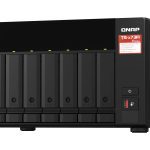 QNAP 8 Bay Nas Amd Ryzen™ Embedded V1500b 4-core/8-thread 2.2 Ghz 8gb Ram 2xm.2 2280 Pcie 2×2.5gbe Hot-swappable Wol 3xusb3.2 3yr Wty (TS-873A-8G)