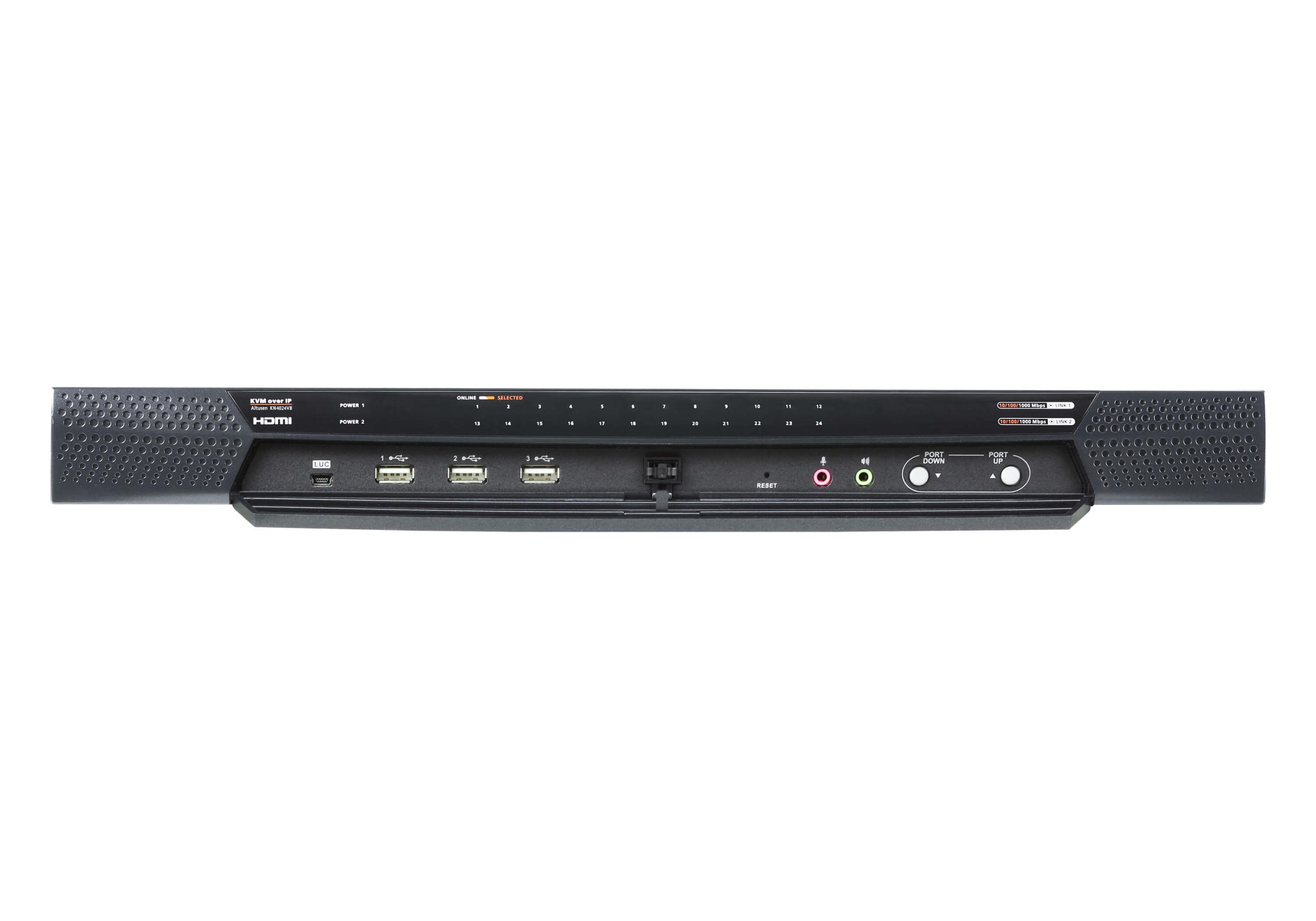 ATEN 1-LOCAL/4-REMOTE SHARED ACCESS 24-PORT MULTI-INTERFACE CAT 5 KVM OVER IP SWITCH - Image 3