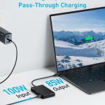 Anker 332 5-in-1 Usb-c Hub With 4k Hdmi (A8356H11)