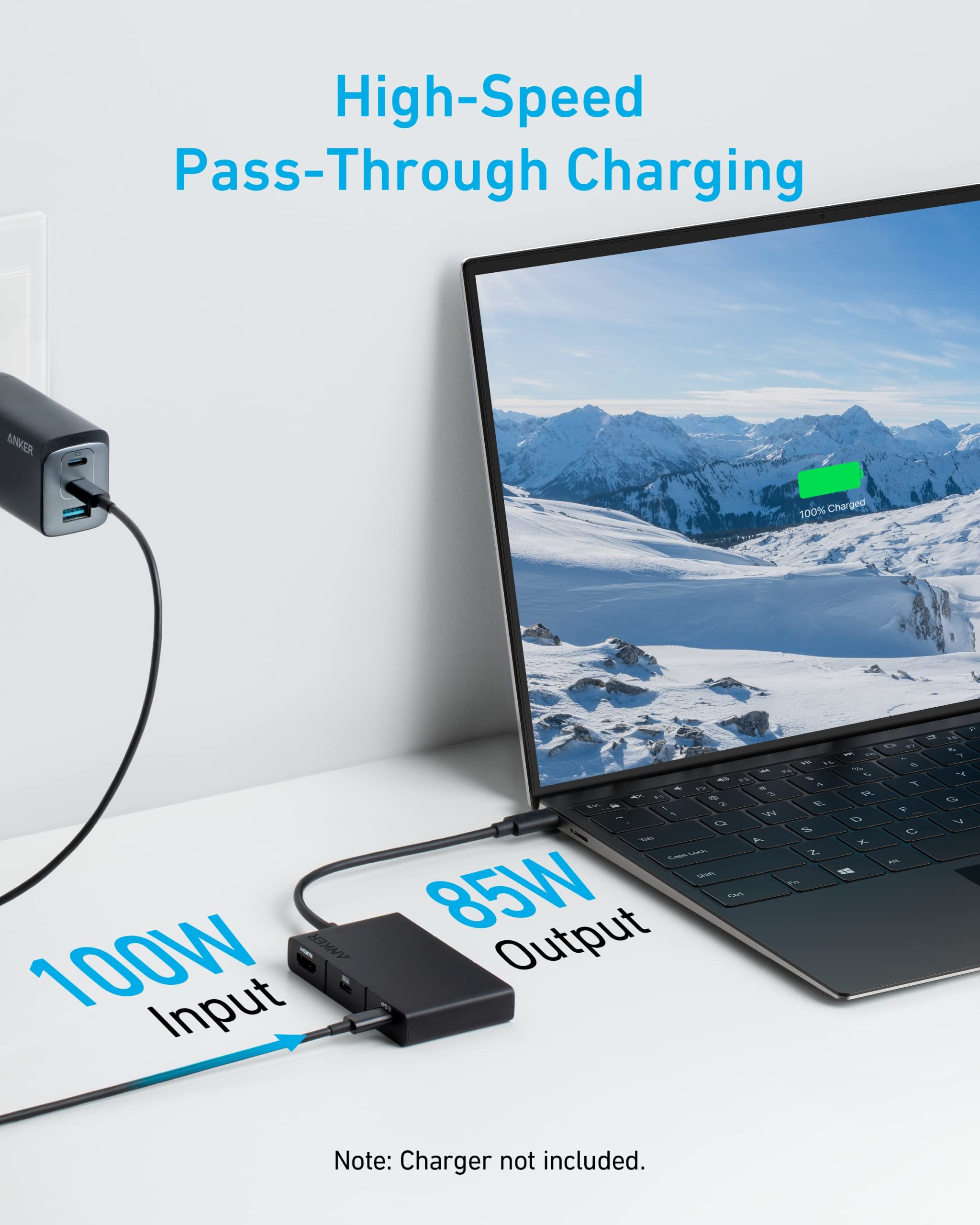 ANKER 332 5-IN-1 USB-C HUB WITH 4K HDMI - Image 2