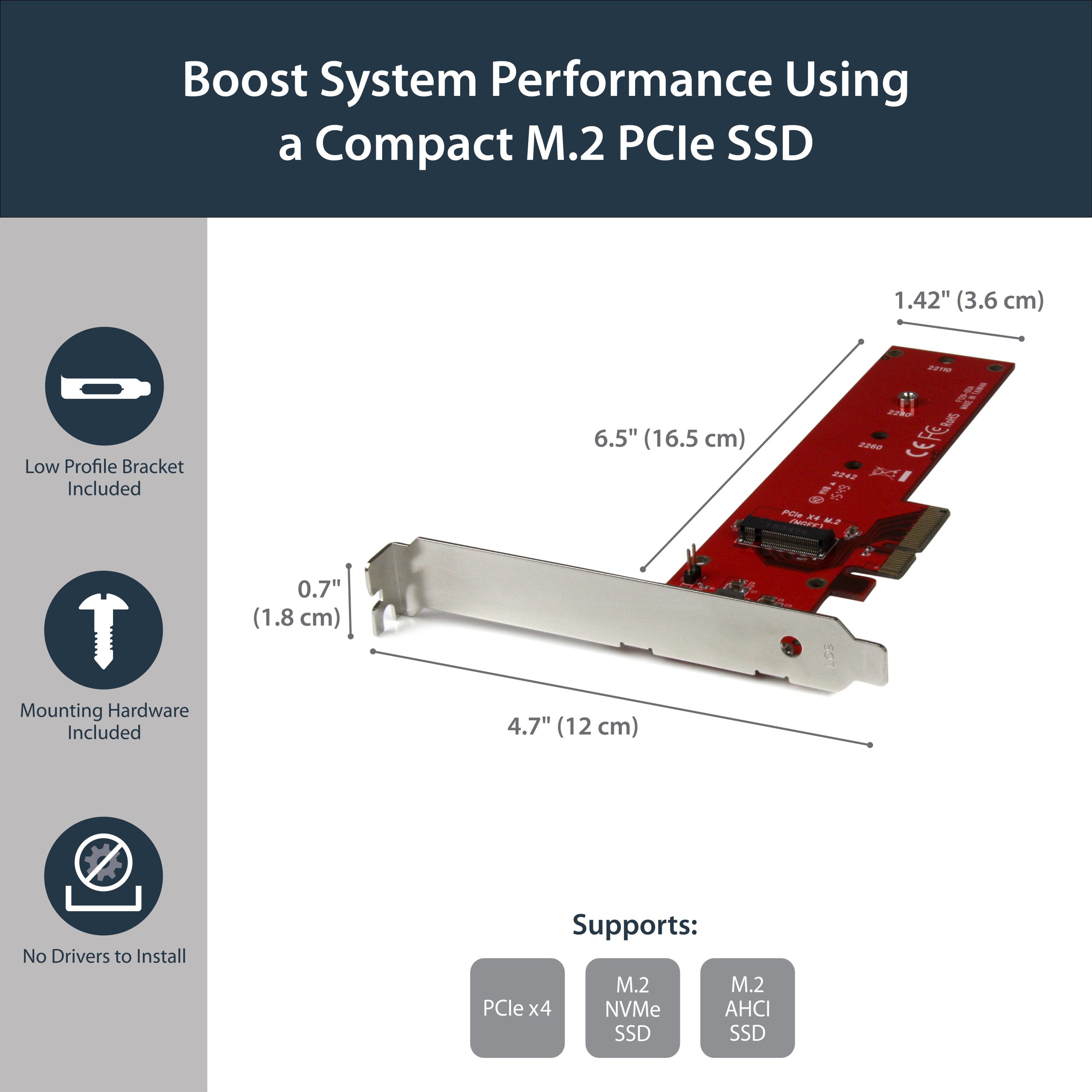 X4 PCI EXPRESS TO M.2 PCIE SSD ADAPTER - Image 17