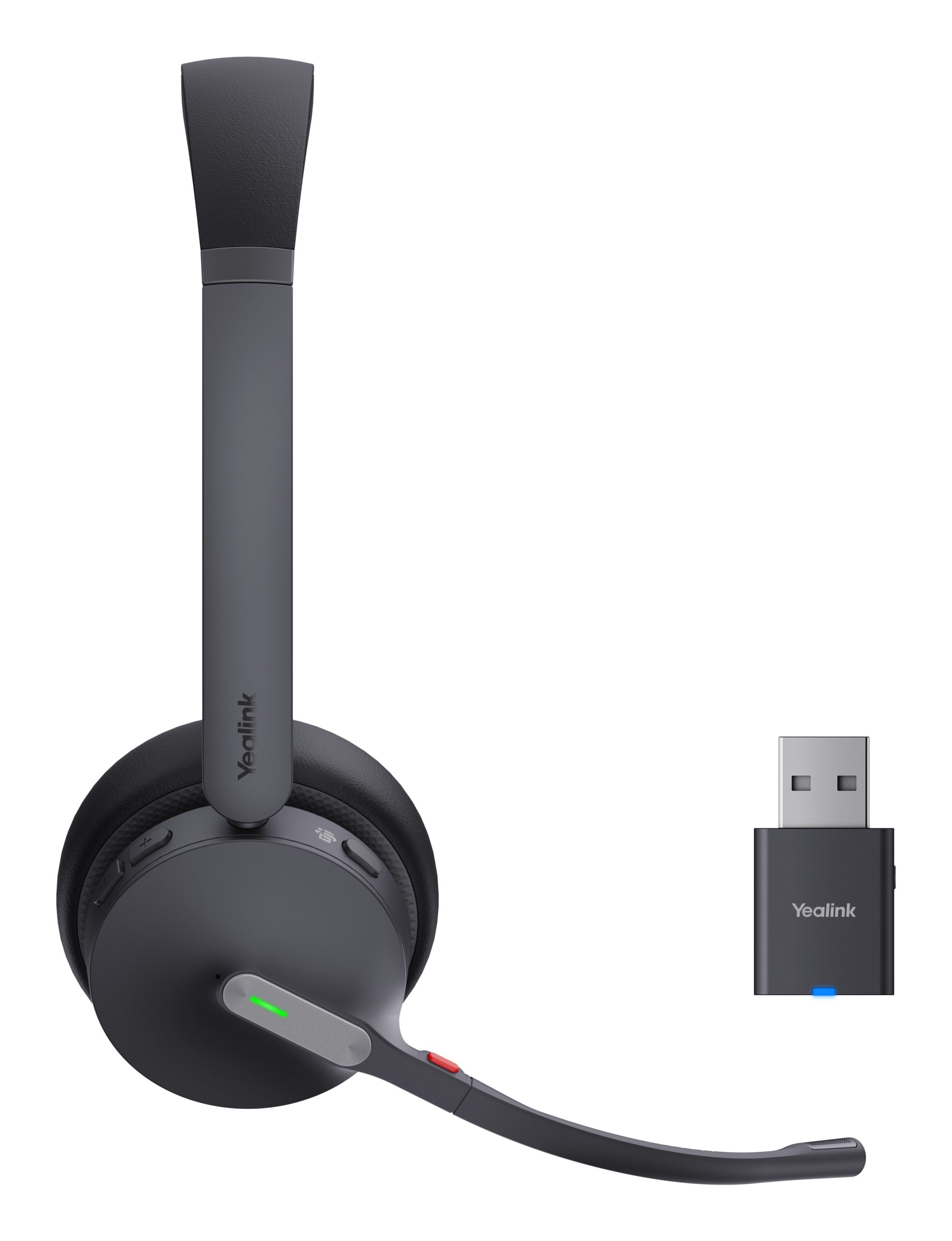 YEALINK BLUETOOTH DECT (WH64) MS STEREO HYBRID HEADSET, WDD60 DECT DONGLE, NO BASE STATION - Image 2
