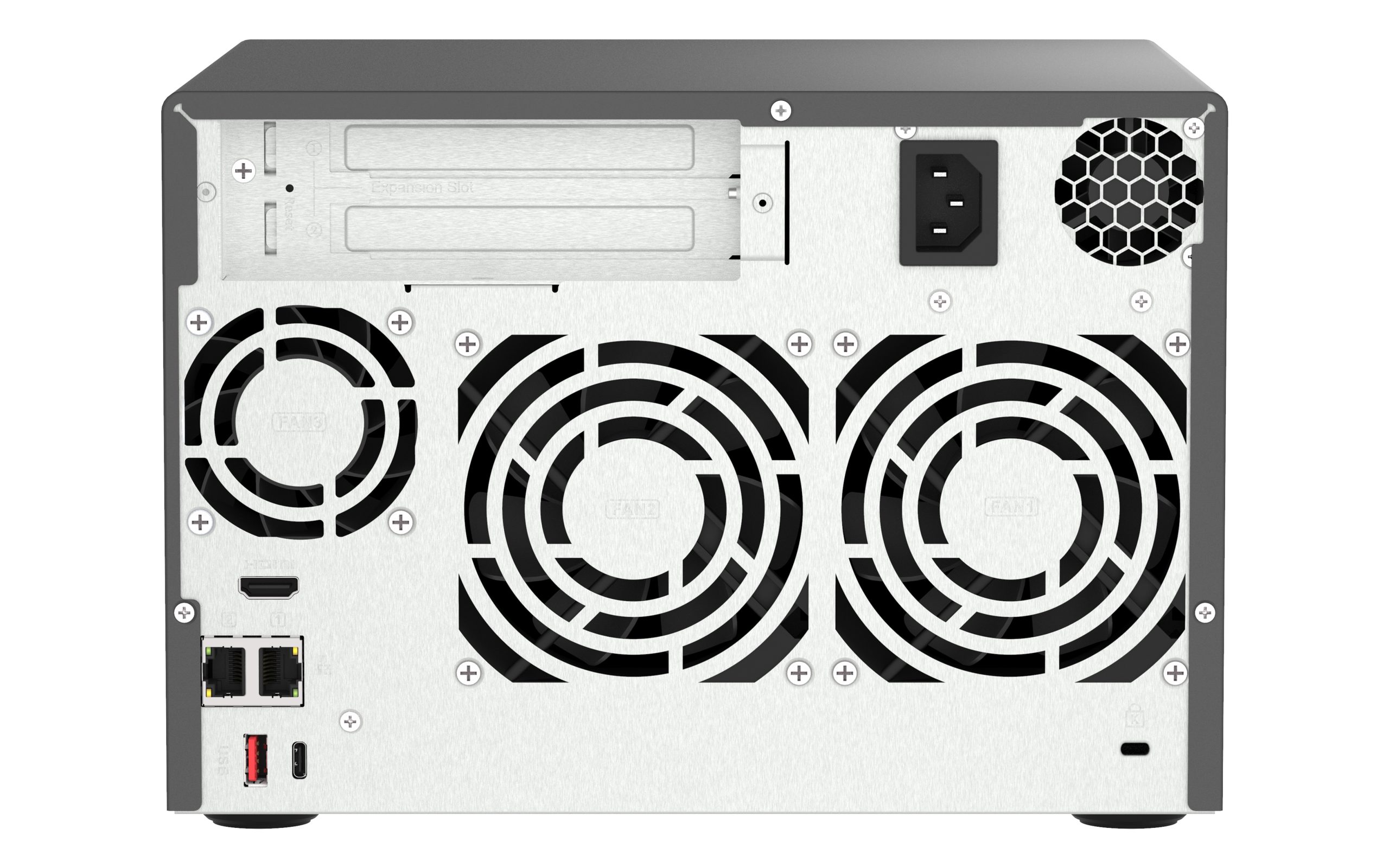 QNAP TVS-h674-i5-32G,6-bay QuTS hero NAS, Intel Core i5-12400 6-core/12-thread, up to 4.6GHz, 32GB SO-DIMM DDR4(max.128GB), 6 x 2.5"/3.5" SATA HDD/SSD, 3 Yrs - Image 4