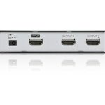 Aten Video Splitter 2 Port Hdmi 4k Splitter 340mhz, Ultra Hd 4kx2k & 1080p Full Hd, Supports Dolby True Hd (VS182A-AT-U)