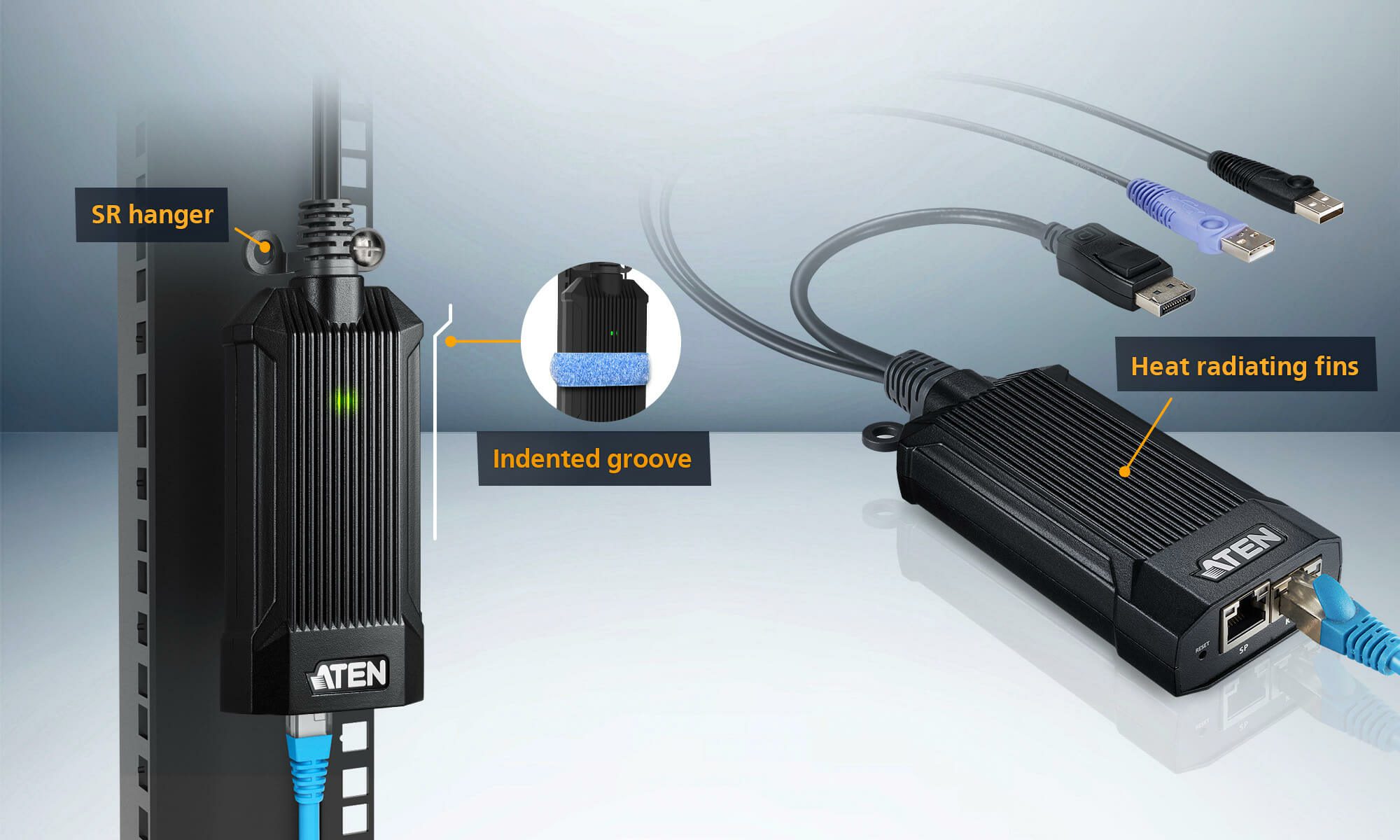 ATEN USB DISPLAYPORT KVM DIGIPROCESSOR - Image 2