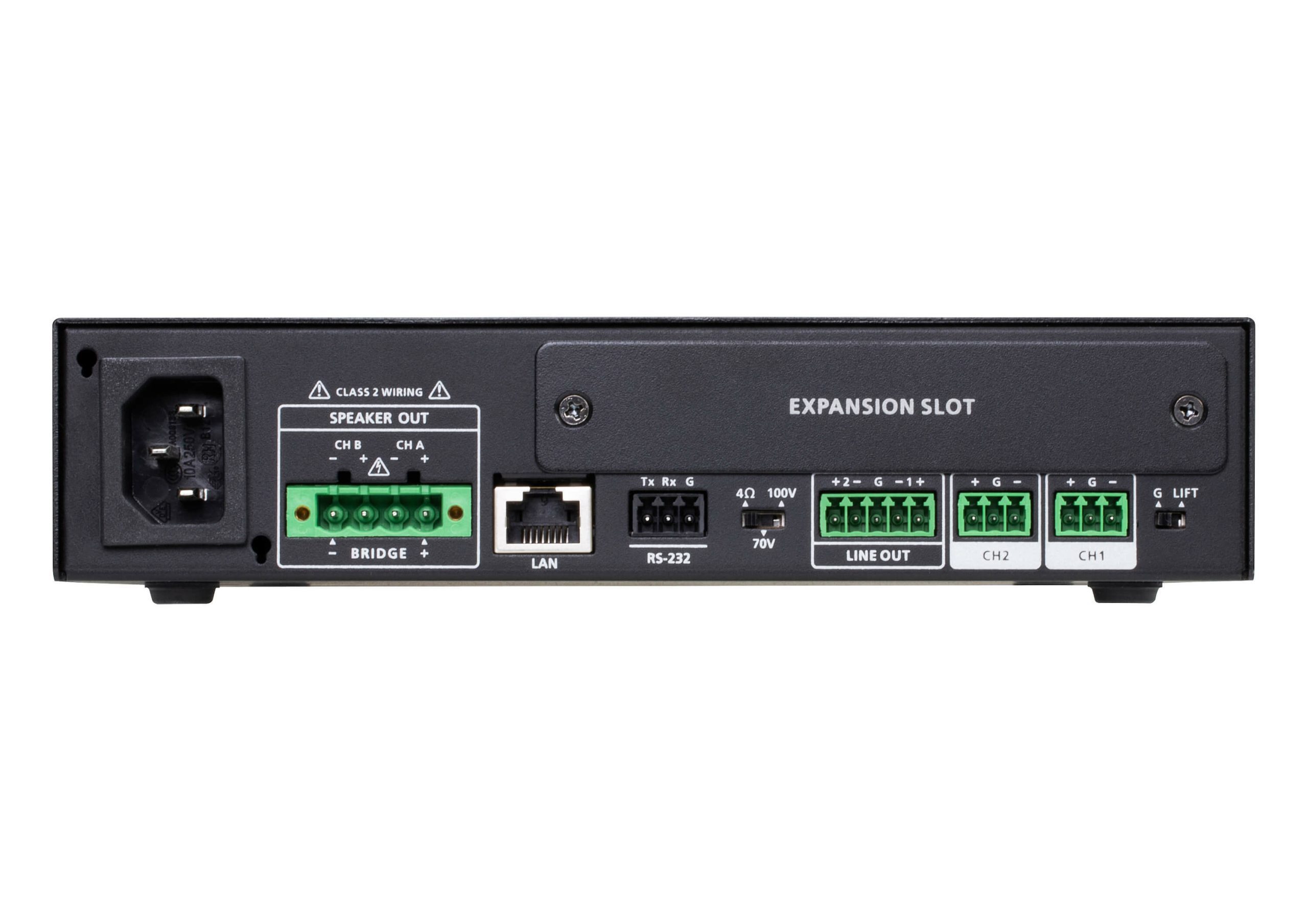 ATEN 2 X 120W POWER AMPLIFIER WITH DSP SUPPORTS BALANCED / UNBALANCED LINE LEVEL INPUTS - Image 2